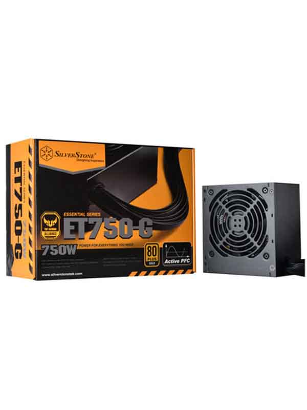 SilverStone ET750-G (V1.2) - 750W 80 Plus Gold Fixed Cable Power